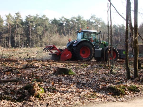 Trekker met bosklepel groot